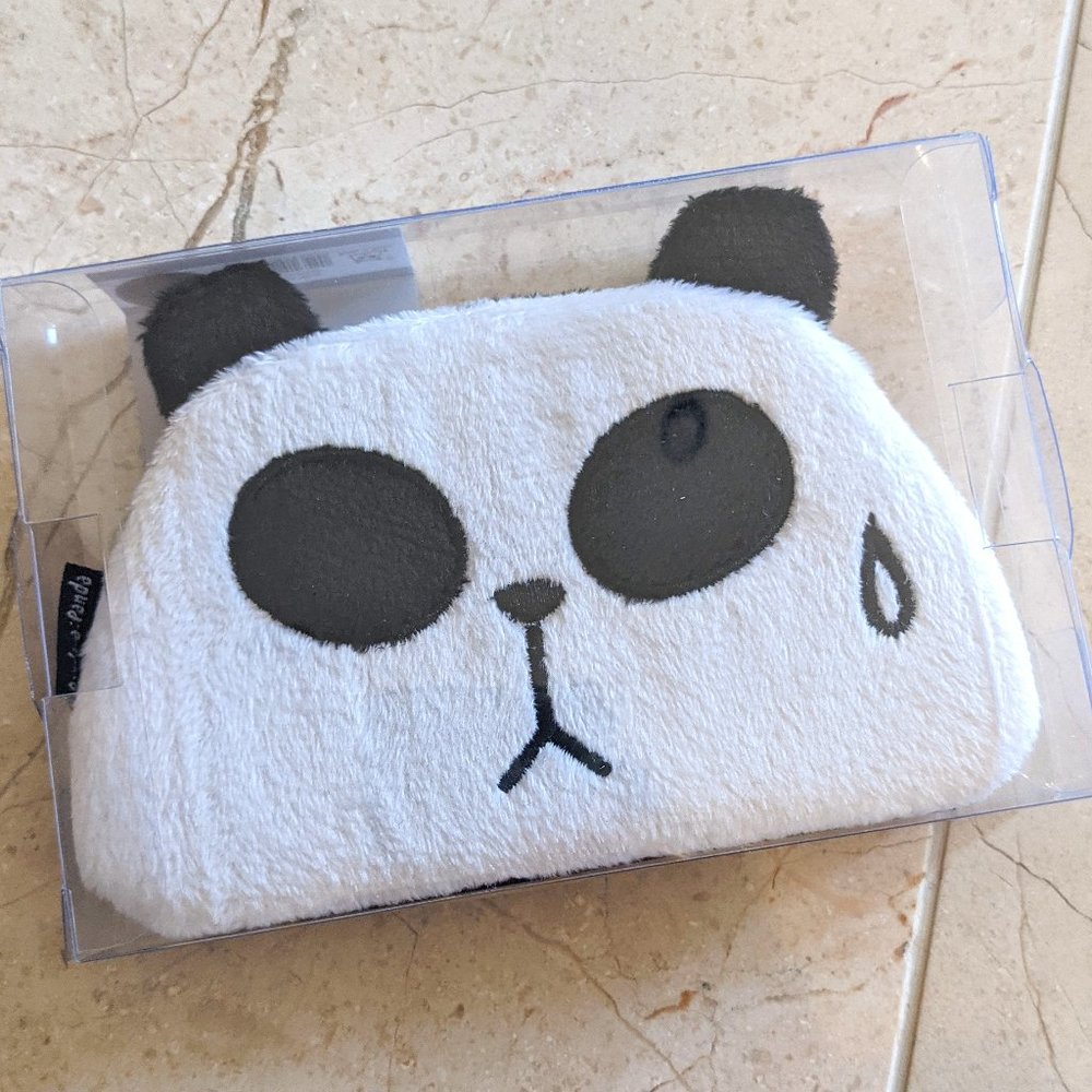 Fuzzy Panda Folding Mirror